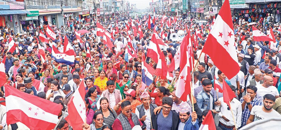 कांग्रेसले काठमाडौं उपत्यकामा आज ६ वटा चुनावी सभा गर्ने
