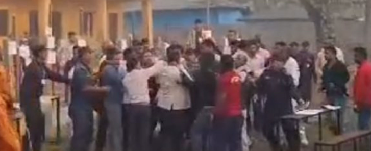 सर्लाही ४ मा मतदान सुरु हुनेबितिकै विवाद
