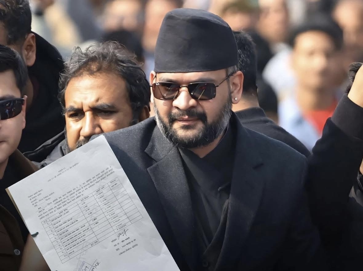 प्रतिनिधि सभा निर्वाचनको खर्च विवरण निर्वाचन आयोग नेपालमा बुझाउने पहिलो उम्मेदवार बने बालेन