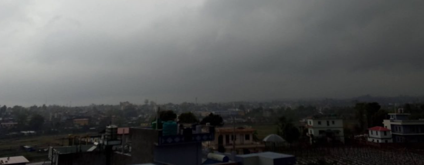 लुम्बिनीका जिल्लामा दिउँसै अँध्यारो
