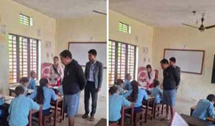 ‘हाप पाइन्ट’ लगाएर वार्षिक परीक्षाको अनुगमन गर्न पुगे वनका अध्यक्ष