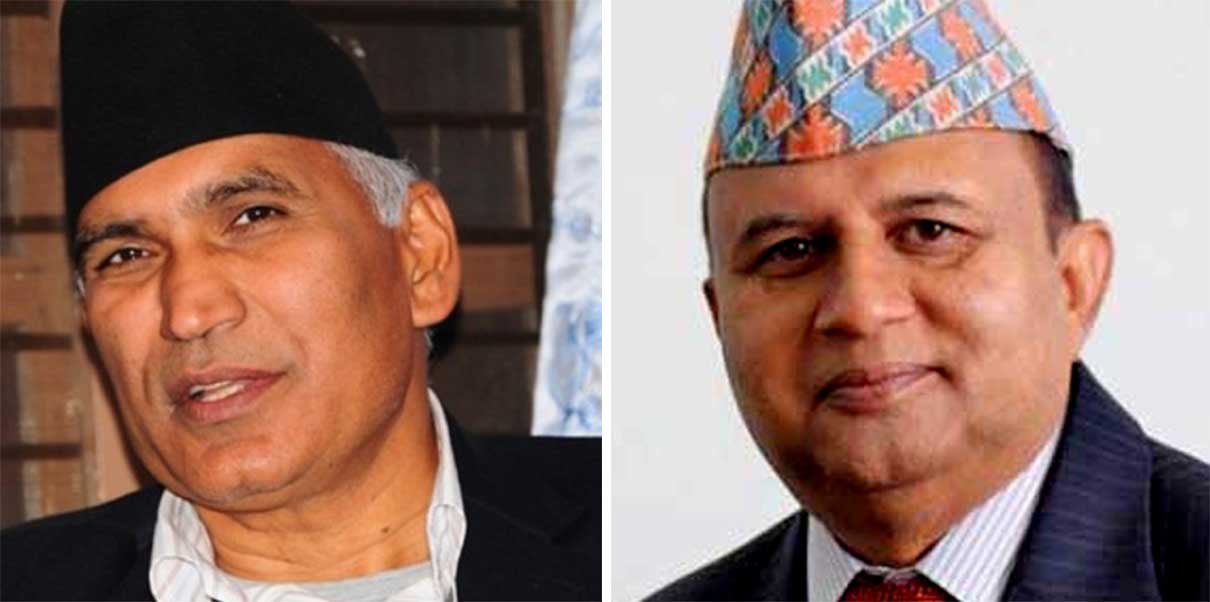 ओलीलाई हटाउन शंकर पोखरेल र विष्णु पौडेल एकै ठाउँमा