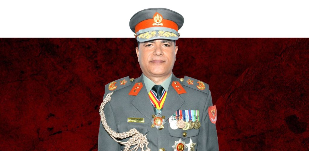 सशस्त्र प्रहरीको १३औं आईजीपी नारायणदत्त पौडेल