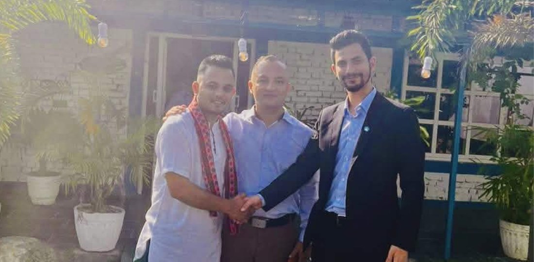 कमल थापा रास्वपामा प्रवेश