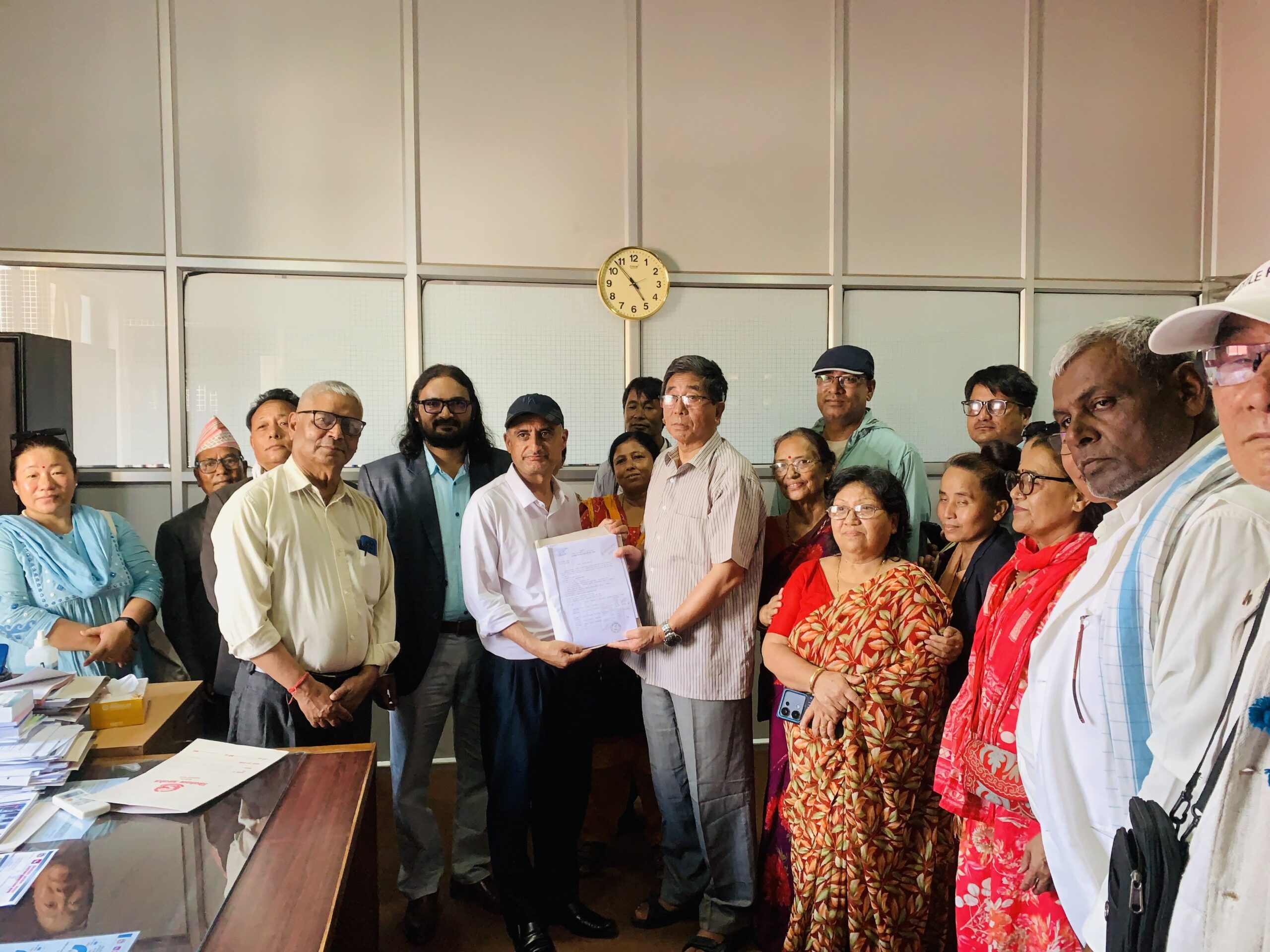 अशोक राईद्वारा नयाँ ‘समाजवादी पार्टी’ दर्ताका लागि निर्वाचन आयोगमा निवेदन