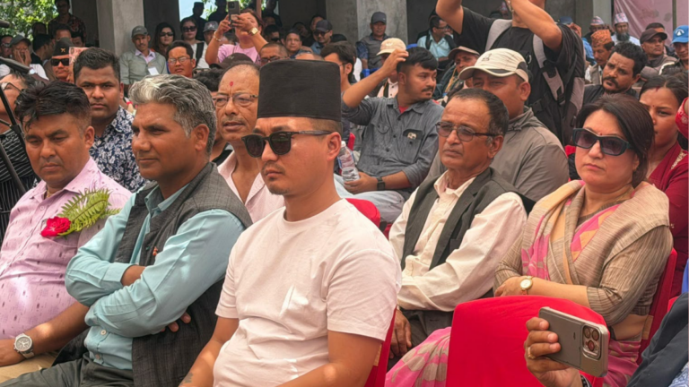 रास्वपा गोरखाको जिल्ला अधिवेशनमा पूर्वगृहमन्त्री सुधन गुरुङ पनि सहभागि