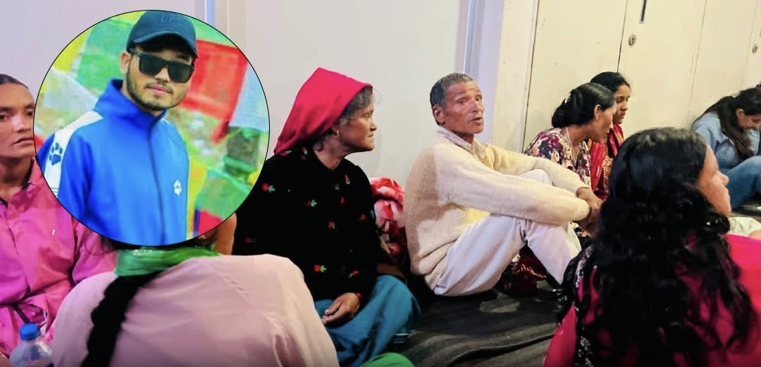 महानगरविरुद्ध ज्यानसम्बन्धी कसुरमा जाहेरी दिन प्रहरी पुगे गणेश नेपालीका परिवार