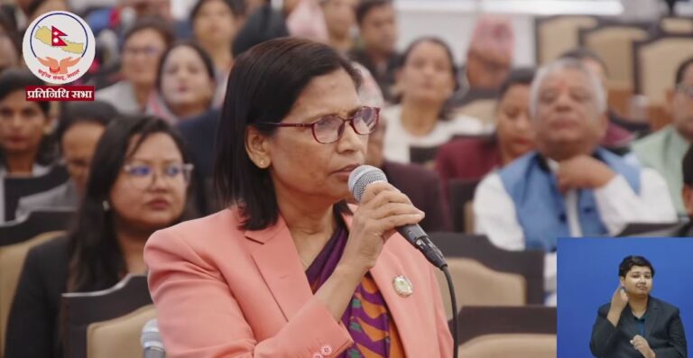 ‘रास्वपा वासिङ मेशिन हो र सबै सफा हुनलाई ?’– एमाले सांसद पद्मा अर्याल