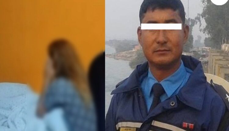 प्रहरीका सई नै युवती सहित होटलमा रंगेहात भेटिएपछि