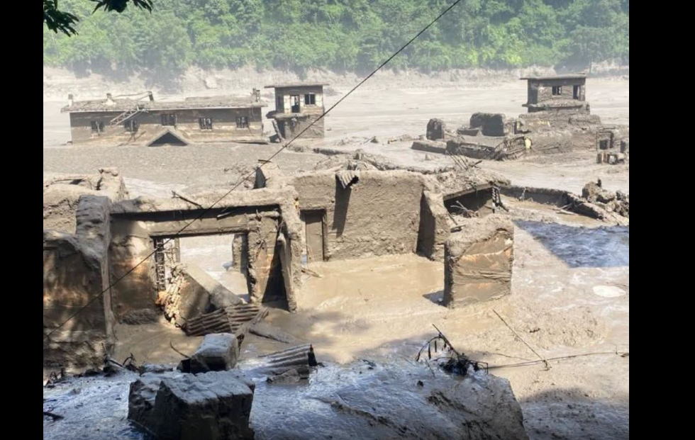 रसुवाको बाढीमा बगाएका सात जनाको शव फेला