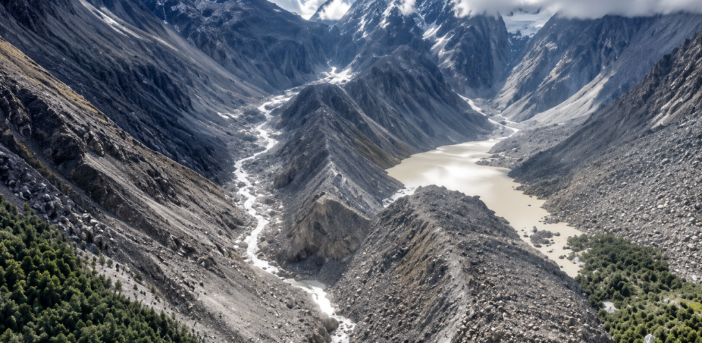 नेपाल नजिक तिब्बतमा पहिरोले बनेको अवरोध ताल पूर्ण रूपमा सुक्यो