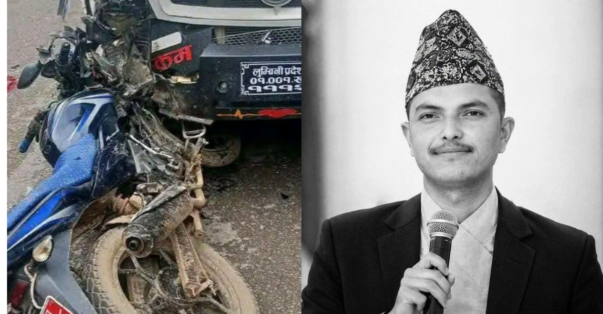 रास्वपा कपुरकोट सभापति वलीको मोटरसाइकल दुर्घटनामा मृत्यु