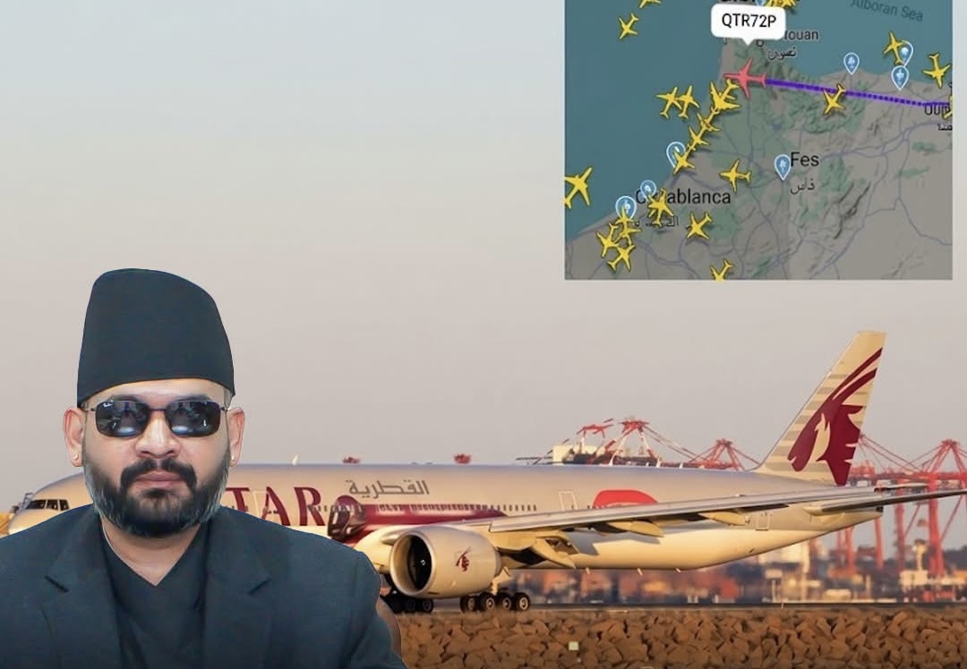 मोरक्कोको आकाशमा बालेन !