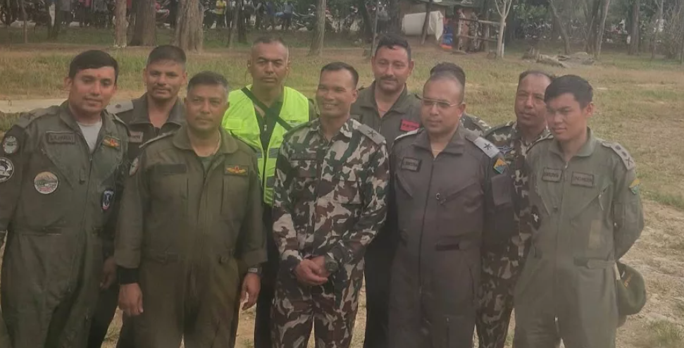बाढी उद्धारमा खटिएका क्याप्टेन भरत खवास मेजरमा बढुवा