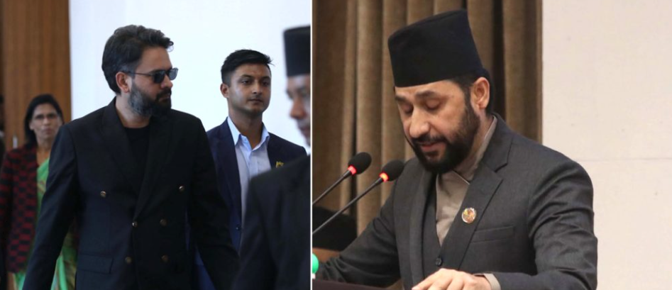 रवि लामिछानेको सम्बोधन सकिए लगत्तै संसदबाट बाहिरिए प्रधानमन्त्री बालेन