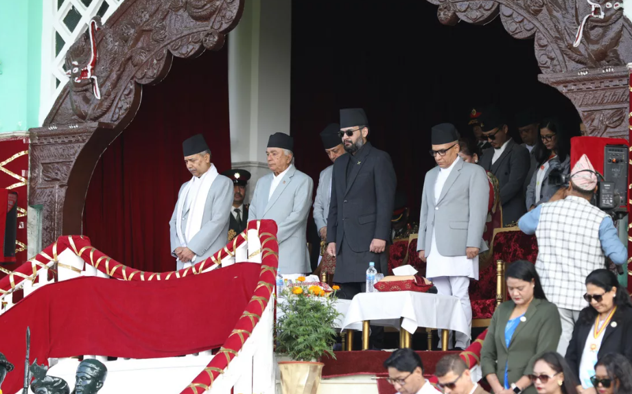 मनाइयो सैनिक मञ्च टुँडिखेलमा संविधान दिवस
