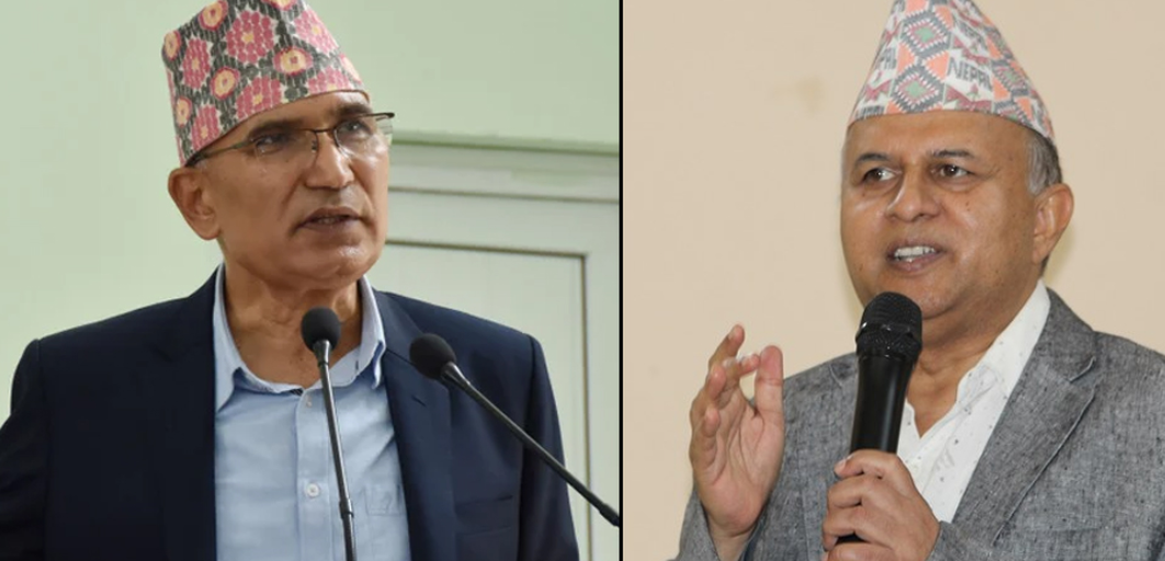 एमाले पुनर्गठन मुद्दामा विष्णु ‘युर्टन’, शंकरले अडान छाडेनन्