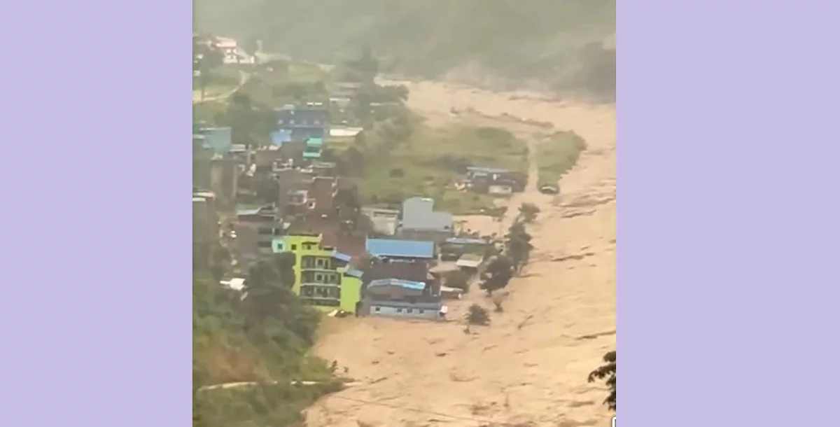 कालीगण्डकीको बाढीले पर्वतमा २० भन्दा बढी घर बगायो