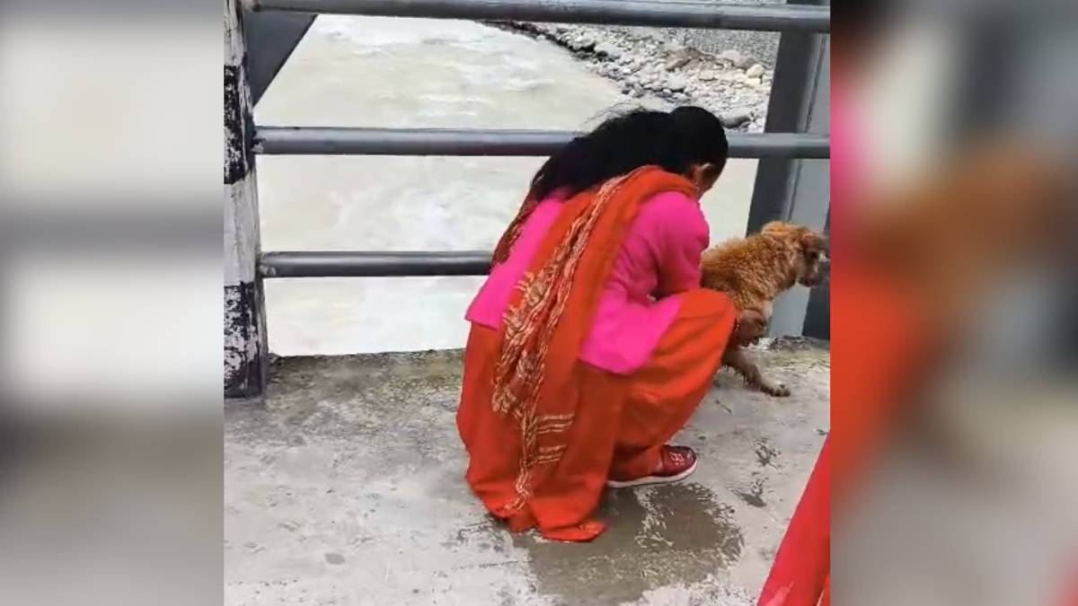 जिउँदै कुकुरलाई सेती नदीमा फाल्ने महिला पक्राउ