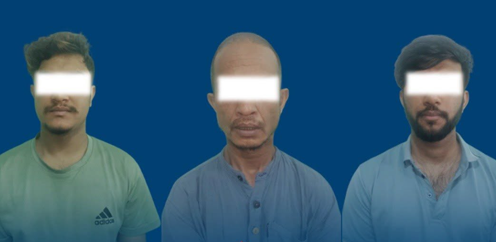 ड्युटीमा रहेका सुरक्षाकर्मी र स्वास्थ्यकर्मीमाथि अभद्र व्यवहार गर्ने ३ जना पक्राउ